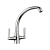 Rangemaster Aquavibe Dual Lever Kitchen Sink Mixer Tap - Chrome