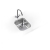 Rangemaster Classic 35 1.0 Bowl Undermount Kitchen Sink with Waste Kit 378mm L x 448mm W - Stainless Steel