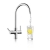 Rangemaster Geo Intense 4 in 1 Kitchen Sink Tap and Boiler - Chrome