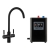 Rangemaster Geo Intense 4 in 1 Kitchen Sink Tap and Boiler - Matt Black