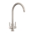 Rangemaster Intense Dual Lever Kitchen Sink Mixer Tap - Brushed