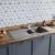 Rangemaster Mayon 1.5 Bowl Inset Kitchen Sink with Waste Kit 1000mm L x 500mm W - Dove Grey | Thumbnail Image
