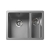 Rangemaster Paragon Igneous Granite 1.5 Bowl Undermount Kitchen Sink 550mm x 430mm