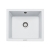 Rangemaster Paragon Igneous Granite 1.0 Bowl Undermount Kitchen Sink 533mm x 457mm