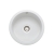 Rangemaster Rustique 1.0 Bowl Ceramic Inset or Undermount Kitchen Sink 445mm L x 445mm W - White