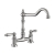 Rangemaster Waverley Bridge Kitchen Sink Mixer Tap - Polished Nickel | Thumbnail Image