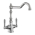 Rangemaster Waverley Dual Lever Kitchen Sink Mixer Tap - Polished Nickel | Thumbnail Image