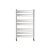 Redroom Azor Flat Panel Heated Towel Rail 800mm H x 500mm W - Chrome | Thumbnail Image