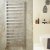 Redroom Baxx Designer Heated Towel Rail 1200mm H x 500mm W - Chrome | Thumbnail Image