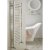Redroom Elan Curved Heated Towel Rail 1200mm H x 500mm W - White | Thumbnail Image
