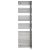 Redroom Omnia Left Handed Designer Heated Towel Rail 1681mm H x 596mm W - Titane | Thumbnail Image