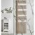 Redroom Omnia Right Handed Designer Heated Towel Rail 1161mm H x 496mm W - Quartz Beige | Thumbnail Image