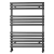 Redroom TT Lux Designer Heated Towel Rail 675mm H x 496mm W - Matt Black