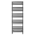 Redroom TT Lux Designer Heated Towel Rail 1355mm H x 496mm W - Matt Black | Thumbnail Image