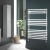 Redroom TT Lux Designer Heated Towel Rail 675mm H x 496mm W - Quartz White