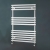 Redroom TT Lux Designer Heated Towel Rail 675mm H x 496mm W - Quartz White