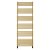 Redroom TT Lux Designer Heated Towel Rail 1635mm H x 496mm W - Gold Look