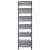Redroom TT Designer Heated Towel Rail 1635mm H x 596mm W - Anthracite | Thumbnail Image