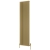 Reina Albano Brass Effect Vertical Aluminium Designer Radiator