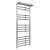 Reina Alento Polished Stainless Steel Designer Heated Towel Rail
