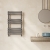 Reina Arbori Designer Heated Towel Rail 820mm H x 500mm W Anthracite