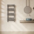 Reina Arbori Designer Heated Towel Rail 1130mm H x 500mm W Anthracite