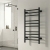 Reina Arnage Dry Electric Heated Towel Rail 800mm H x 500mm W - Matt Black | Thumbnail Image