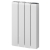 Reina Aron Die Cast Horizontal Electric Aluminium White Radiator