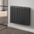 Reina Aron Die Cast Horizontal Electric Aluminium Black Radiator