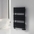 Reina Avola Flat Panel Heated Towel Rail 823mm H x 500mm W - Black | Thumbnail Image
