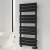 Reina Avola Flat Panel Heated Towel Rail 1124mm H x 500mm W - Black | Thumbnail Image
