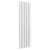 Reina Belva Double Vertical Aluminium Radiator 1800mm H x 516mm W White
