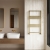 Reina Bolca Designer Heated Towel Rail 870mm H x 485mm W Bronze Satin