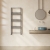 Reina Bolca Designer Heated Towel Rail 1200mm H x 485mm W Anthracite | Thumbnail Image