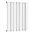 Reina Bonera Designer Horizontal Radiator 550mm H x 456mm W White