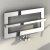 Reina Breno Designer Heated Towel Rail 350mm H x 720mm W Chrome
