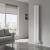 Reina Caldaro Single Vertical Aluminium Radiator 1800mm H x 245mm W - White | Thumbnail Image