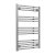 Reina Capo Straight Heated Towel Rail 1000mm H x 600mm W Chrome
