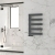 Reina Carpena Flat Panel Heated Towel Rail 710mm H x 500mm W - Anthracite | Thumbnail Image