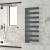 Reina Carpena Flat Panel Heated Towel Rail 1190mm H x 500mm W - Anthracite | Thumbnail Image