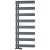 Reina Carpena Flat Panel Heated Towel Rail 1190mm H x 500mm W - Anthracite | Thumbnail Image