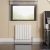 Reina Casina Double Horizontal Aluminium Radiator 600mm H x 660mm W White