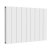 Reina Casina Double Horizontal Aluminium Radiator 600mm H x 850mm W White