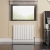 Reina Casina Single Horizontal Aluminium Radiator 600mm H x 850mm W White