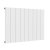 Reina Casina Single Horizontal Aluminium Radiator 600mm H x 850mm W White