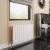 Reina Casina Double Horizontal Aluminium Radiator 600mm H x 1040mm W White