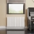 Reina Casina Double Horizontal Aluminium Radiator 600mm H x 1040mm W White