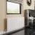 Reina Casina Double Horizontal Aluminium Radiator 600mm H x 1230mm W White