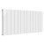 Reina Casina Double Horizontal Aluminium Radiator 600mm H x 1230mm W White
