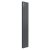 Reina Casina Double Vertical Aluminium Radiator 1800mm H x 280mm W Anthracite
